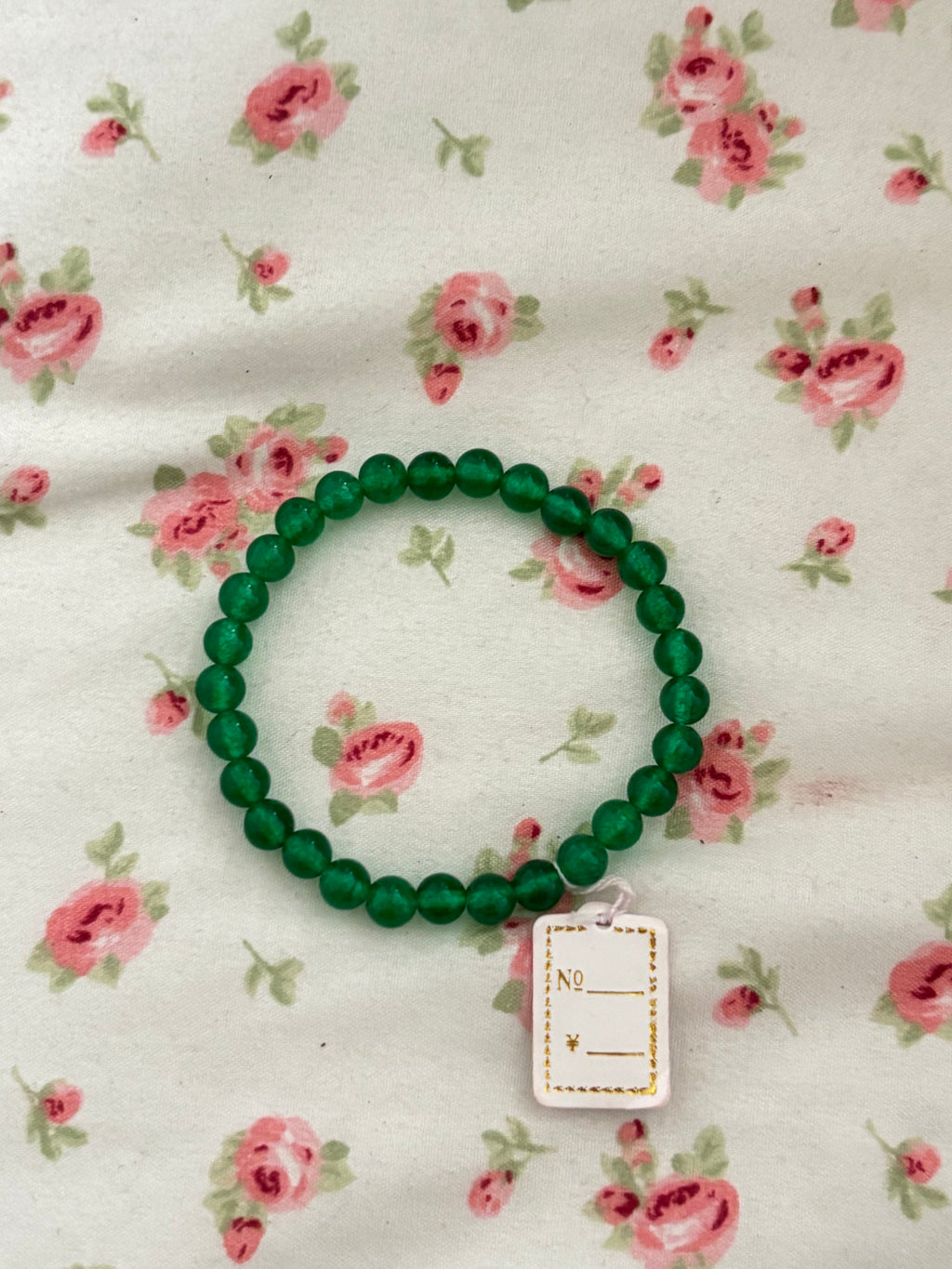 Lucky Jade Beads Bracelet
