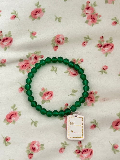 Lucky Jade Beads Bracelet